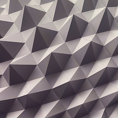 Image showing Abstract geometric polygonal background. 3d vector illustration.