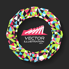 Image showing Vector illustration for design. 