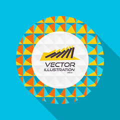 Image showing Vector illustration for design. 