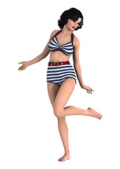 Image showing Pinup Girl