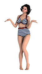 Image showing Pinup Girl