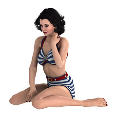 Image showing Pinup Girl