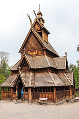 Image showing Norway old church
