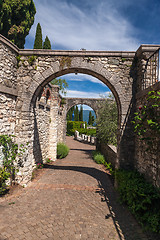 Image showing italian street in old town