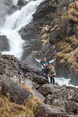 Image showing waterfall in Norway