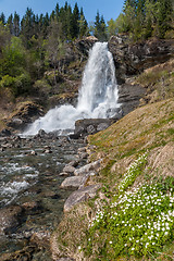 Image showing waterfall in Norway