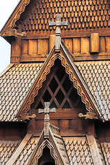 Image showing Norway old church