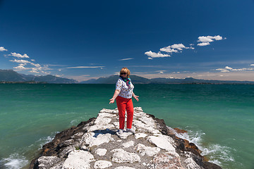 Image showing Lake Garda Italy