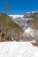 Image showing early spring in the mountains, Norway