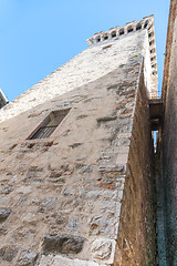 Image showing Castello Scaligero, built in XIV century, Lake Garda, Sirmione, Italy