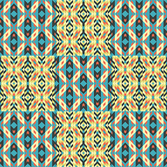 Image showing Seamless pattern. Mosaic. 