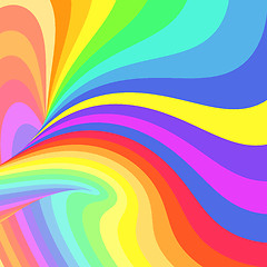 Image showing Abstract swirl background. Vector illustration. 