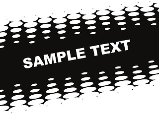 Image showing halftone background