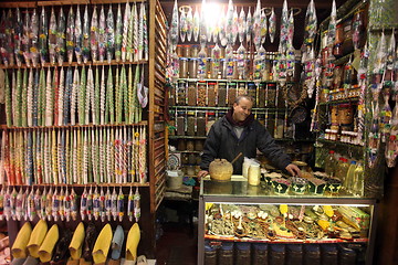 Image showing MAROKKO FES MEDINA ALTSTADT MARKT