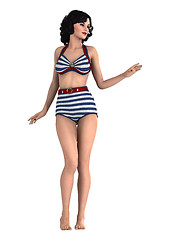 Image showing Pinup Girl