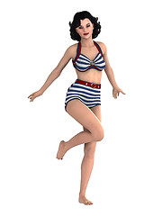 Image showing Pinup Girl