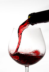 Image showing Red wine