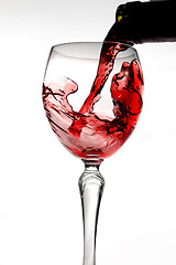 Image showing Red wine