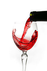 Image showing Red wine