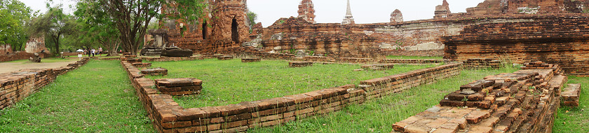 Image showing Ancient Buddha statue at Wat Yai Chaimongkol