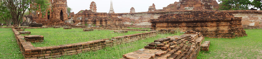 Image showing Ancient Buddha statue at Wat Yai Chaimongkol