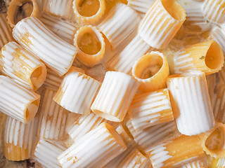 Image showing Paccheri pasta 