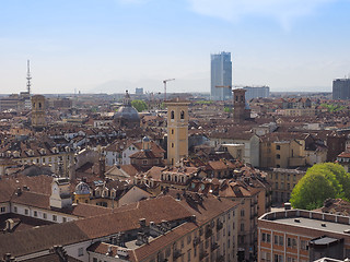 Image showing Aerial view of Turin