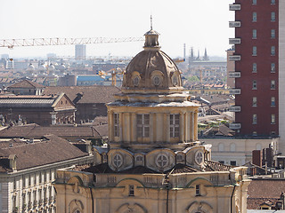 Image showing Aerial view of Turin