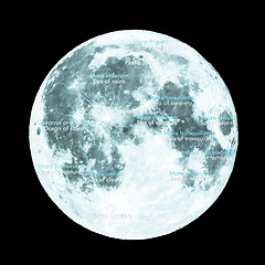 Image showing Moon atlas