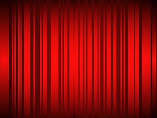 Image showing hot red abstract background