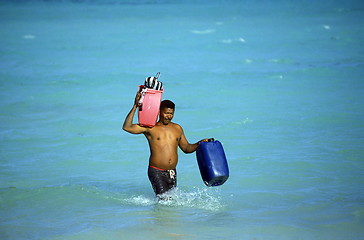 Image showing AMERICA CARIBBIAN SEA DOMINICAN REPUBLIC