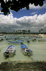 Image showing AMERICA CARIBBIAN SEA DOMINICAN REPUBLIC