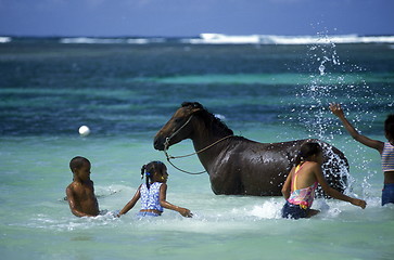 Image showing AMERICA CARIBBIAN SEA DOMINICAN REPUBLIC