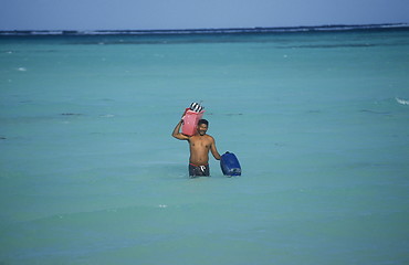 Image showing AMERICA CARIBBIAN SEA DOMINICAN REPUBLIC