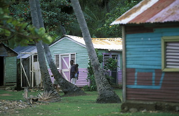 Image showing AMERICA CARIBBIAN SEA DOMINICAN REPUBLIC