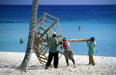 Image showing AMERICA CARIBBIAN SEA DOMINICAN REPUBLIC