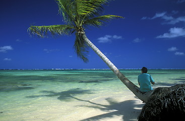 Image showing AMERICA CARIBBIAN SEA DOMINICAN REPUBLIC