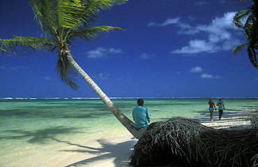 Image showing AMERICA CARIBBIAN SEA DOMINICAN REPUBLIC