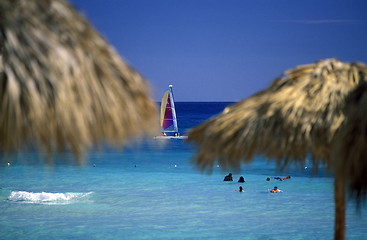 Image showing AMERICA CARIBBIAN SEA DOMINICAN REPUBLIC