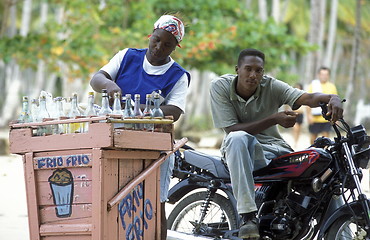 Image showing AMERICA CARIBBIAN SEA DOMINICAN REPUBLIC