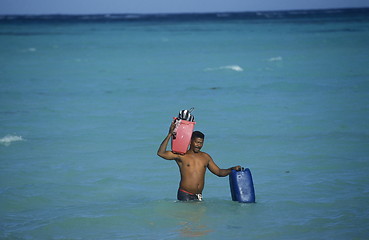 Image showing AMERICA CARIBBIAN SEA DOMINICAN REPUBLIC