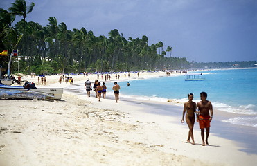 Image showing AMERICA CARIBBIAN SEA DOMINICAN REPUBLIC