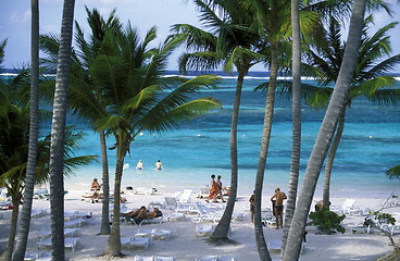 Image showing AMERICA CARIBBIAN SEA DOMINICAN REPUBLIC