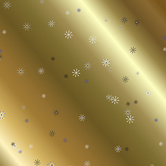 Image showing gold paper effect background