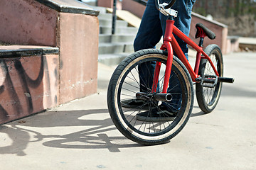 Image showing BMX Bike Rider