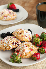 Image showing Orange Cranberry Scones