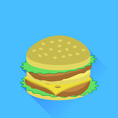 Image showing Hamburger