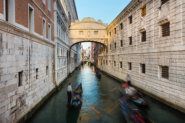 Image showing Bridge of Sighs, Venice, Italy.