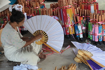 Image showing ASIA THAILAND CHIANG UMBRELLA