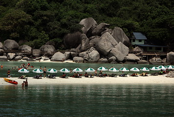 Image showing ASIA THAILAND KO TAO ISLAND KO NANG YUAN